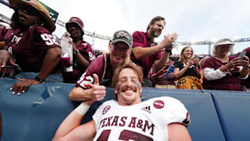 Max Wright, Texas A&M football Mandatory Credit: Ron Chenoy-USA TODAY Sports