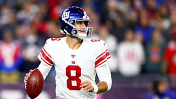 Daniel Jones, New York Giants. (Photo by Adam Glanzman/Getty Images)