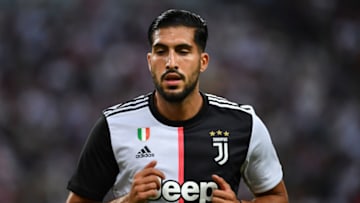 SINGAPORE, SINGAPORE - JULY 21: Emre Can of Juventus in action during the International Champions Cup match between Juventus and Tottenham Hotspur at the Singapore National Stadium on July 21, 2019 in Singapore. (Photo by Thananuwat Srirasant/Getty Images)