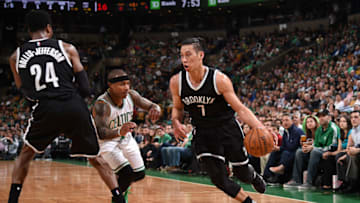 BOSTON, MA - APRIL 10: Jeremy Lin