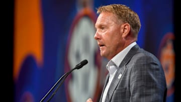 Hugh Freeze sent a damning message on the first Auburn football scrimmage of fall camp -- claiming that it made him physically sick Mandatory Credit: Steve Roberts-USA TODAY Sports