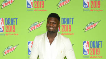 Zion Williamson, New Orleans Pelicans. (Photo by Mike Coppola/Getty Images)