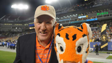 TAMPA, FL - NOVEMBER 28: Retired coach Danny Ford of the Clemson Tigers takes the field during pre-game ceremonies before play against the Georgia Tech Yellow Jackets in the 2009 ACC Football Championship Game December 5, 2009 at Raymond James Stadium in Tampa, Florida. (Photo by Al Messerschmidt/Getty Images)
