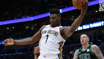 Zion Williamson #1 of the New Orleans Pelicans (Photo by Jonathan Bachman/Getty Images)