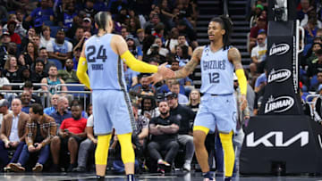 Memphis Grizzlies Ja Morant, Dillon Brooks Credit: Nathan Ray Seebeck-USA TODAY Sports