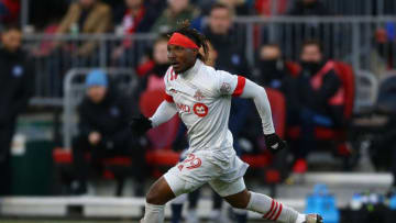 Ifunanyachi Achara of Toronto FC. (Photo by Vaughn Ridley/Getty Images)