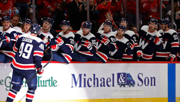 Brett Leason, Washington Capitals Mandatory Credit: Geoff Burke-USA TODAY Sports