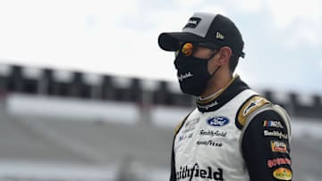 Aric Almirola, Stewart-Haas Racing, Pocono, NASCAR, Cup Series (Photo by Jared C. Tilton/Getty Images)