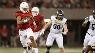 TUCSON, AZ - SEPTEMBER 02: Quarterback Brandon Dawkins