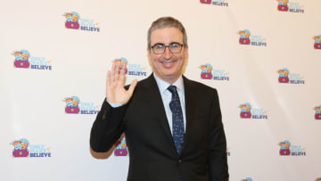 NEW YORK, NEW YORK - NOVEMBER 14: John Oliver attends the 2022 Only Make Believe Gala at St. James Theatre on November 14, 2022 in New York City. (Photo by Rob Kim/Getty Images)