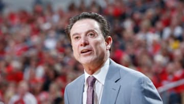Head coach Rick Pitino of the Louisville Cardinals (Photo by Joe Robbins/Getty Images)