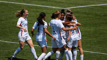 OL Reign, Utah Royals (Photo by Alex Goodlett/Getty Images)