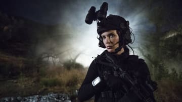 Bridget Regan stars as Sasha Cooper on TNT's The Last Ship. Photo Credit: Doug Hyun/Courtesy of TNT.