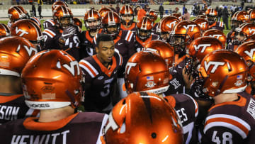BLACKSBURG, VA - OCTOBER 28: Cornerback Greg Stroman