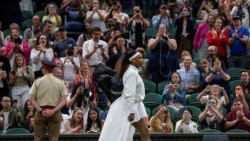Serena Williams (Photo by AELTC/JED LEICESTER/POOL/AFP via Getty Images)