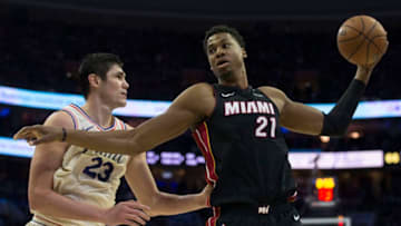 PHILADELPHIA, PA - APRIL 14: Hassan Whiteside