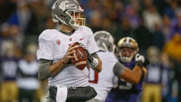 SEATTLE, WA - NOVEMBER 25: Quarterback Luke Falk