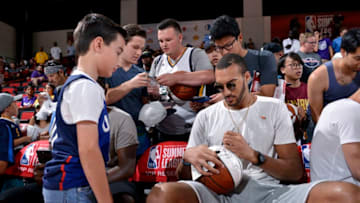 LAS VEGAS, NV - JULY 9: Rudy Gobert (Photo by David Dow/NBAE via Getty Images)