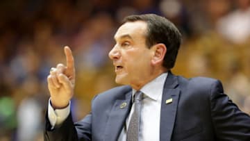 Duke basketball head coach Mike Krzyzewski (Photo by Streeter Lecka/Getty Images)