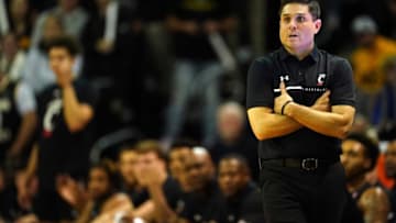 Cincinnati Bearcats head coach Wes Miller during game against Northern Kentucky Norse at Truist Arena. The Enquirer.