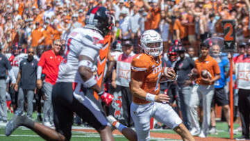 Hudson Card, Texas football Mandatory Credit: John Gutierrez-USA TODAY Sports