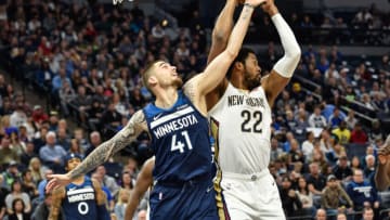 Minnesota Timberwolves forward Juan Hernangomez. Mandatory Credit: Jeffrey Becker-USA TODAY Sports