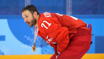 GANGNEUNG, SOUTH KOREA - FEBRUARY 25: Gold medal winner Ilya Kovalchuk (Photo by Bruce Bennett/Getty Images)