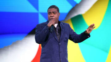 NEW YORK, NEW YORK - MAY 15: Tracy Morgan of TBS’s The Last O.G speaks onstage during the WarnerMedia Upfront 2019 show at The Theater at Madison Square Garden on May 15, 2019 in New York City. 602140 (Photo by Dimitrios Kambouris/Getty Images for WarnerMedia)