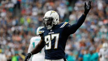 Jeremiah Attaochu #97 of the San Diego Chargers (Photo by Sean M. Haffey/Getty Images)