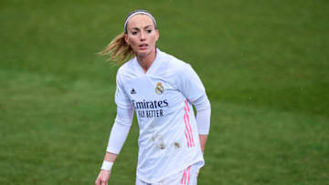Real Madrid, Kosovare Asllani (Photo by Diego Souto/Quality Sport Images/Getty Images)