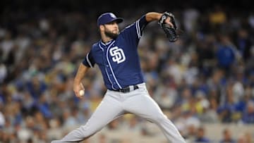 San Diego Padres relief pitcher Brandon Morrow (21) - Mandatory Credit: Gary A. Vasquez-USA TODAY Sports