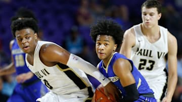 Trevor Keels #0 of Paul VI High School. (Photo by Michael Reaves/Getty Images)