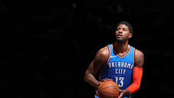 OKC Thunder Forward Paul George (Photo by Nathaniel S. Butler/NBAE via Getty Images)