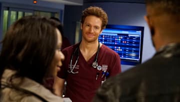 CHICAGO MED -- "Forever Hold Your Peace" Episode 421 -- Pictured: Nick Gehlfuss as Dr. Will Halstead -- (Photo by: Elizabeth Sisson/NBC)