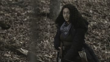 Aliyah Royale as Iris - The Walking Dead: World Beyond _ Season 2, Episode 1 - Photo Credit: Steve Swisher/AMC