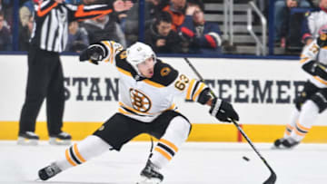 COLUMBUS, OH - OCTOBER 30: Brad Marchand