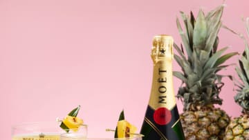 Moët & Chandon Golden Globes cocktail, The Moët Golden Hour, photo provided by Moët & Chandon