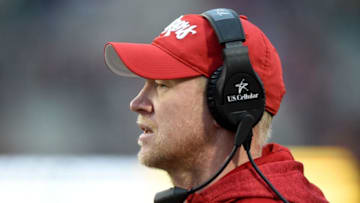 COLLEGE PARK, MD - NOVEMBER 23: Head Coach Scott Frost of the Nebraska Cornhuskers watches the game against the Maryland Terrapins on November 23, 2019 in College Park, Maryland. (Photo by G Fiume/Maryland Terrapins/Getty Images)