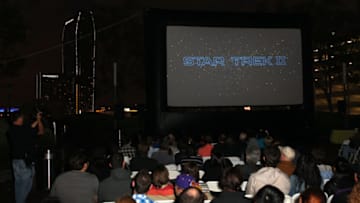 LOS ANGELES, CA - JUNE 16: Guests attend the "Star Trek II: The Wrath of Khan" special screening at the 2012 Los Angeles Film Festival held at Ernst & Young Plaza on June 16, 2012 in Los Angeles, California. (Photo by Joe Scarnici/WireImage)