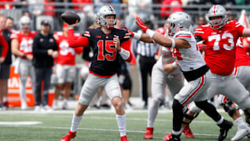 Saturday Down South's Matt Hayes linked 4 potential post-spring transfer portal quarterbacks to Auburn football in his latest First and 10 Mandatory Credit: Joseph Maiorana-USA TODAY Sports