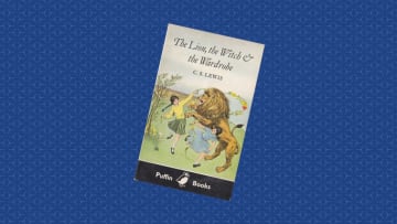 A 1968 copy of The Lion, the Witch and the Wardrobe.