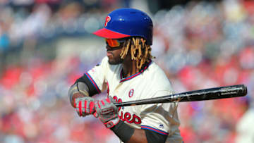 PHILADELPHIA, PA - MAY 18: Odubel Herrera #37 of the Philadelphia Phillies in action during a game against the Colorado Rockies at Citizens Bank Park on May 18, 2019 in Philadelphia, Pennsylvania. (Photo by Rich Schultz/Getty Images)