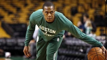 Rajon Rondo will soon return to the court for the Celtics. Mandatory Credit: Winslow Townson-USA TODAY Sports