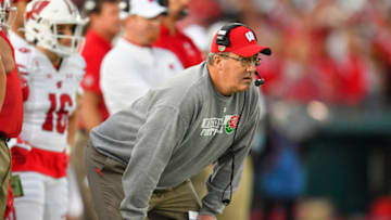 Head coach Paul Chryst of the Wisconsin Badgers (Photo by Alika Jenner/Getty Images)
