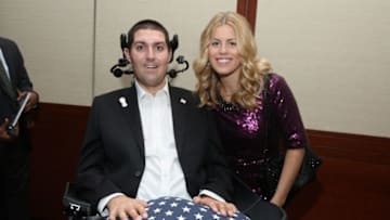 NEW YORK, NY - DECEMBER 09: Pete Frates and Julie Frates attend the Sportsman Of The Year 2014 Ceremony on December 9, 2014 in New York City. (Photo by Rob Kim/Getty Images for Sports Illustrated)