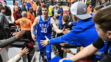 Duke basketball forward Kyle Filipowski (Brian Fluharty-USA TODAY Sports)