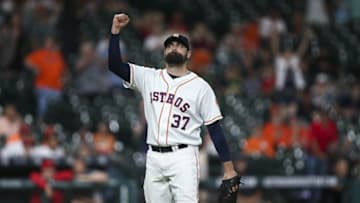 Neshek Celebrates a Victory. Photo by Troy Taormina - USA TODAY Sports.