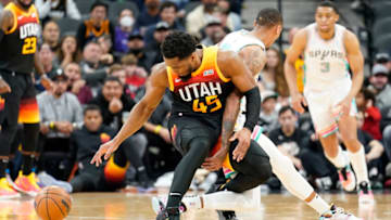 Utah Jazz guard Donovan Mitchell (Scott Wachter-USA TODAY Sports)