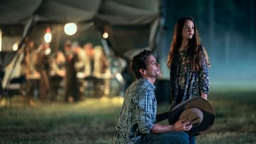 Echoes. (L to R) Matt Bomer as Jack, Gable Swanlund as Mattie in episode 101 of Echoes. Cr. Jackson Lee Davis/Netflix © 2022