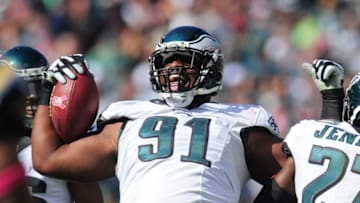 PHILADELPHIA, PA - OCTOBER 5: Defensive end Fletcher Cox